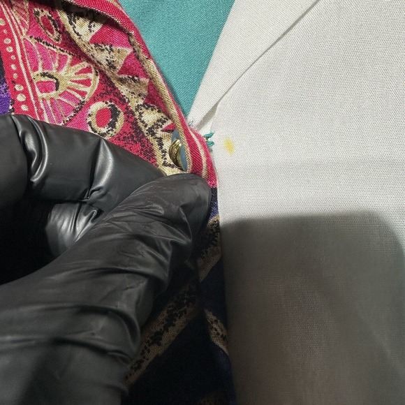 Vintage Bonnie Blair Women's Embroidered Light Button-Down Shirt Jacket Size L - Picture 4 of 16